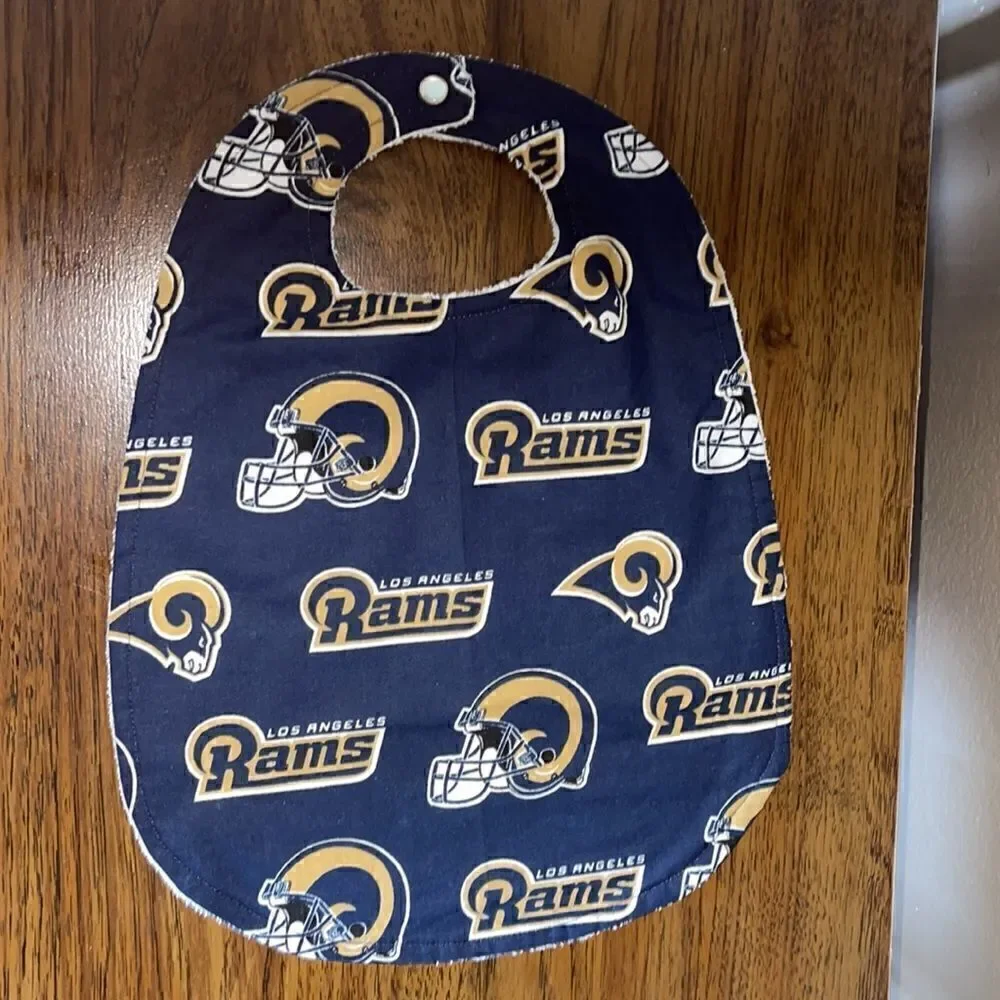 🌟B1G1 free Los Angeles Rams big baby bib